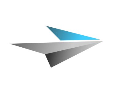 uçan kağıt logosu tasarımı