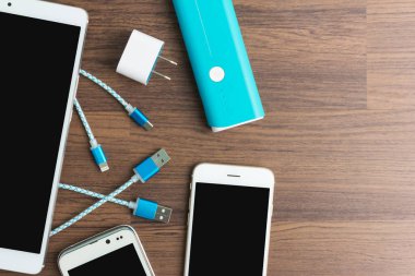 Usb ile şarj kabloları smartphone ve tablet en iyi görünümü için