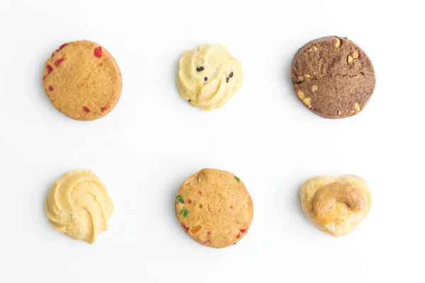 Cookie Set Top View — Stock Photo, Image