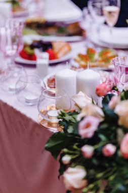 Düğün dekorasyonu, çiçek ve çiçek tasarım Ziyafet ve töreni