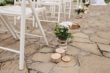 Düğün dekorasyonu, çiçek ve çiçek tasarım Ziyafet ve töreni