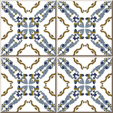 Seramik karo desen sarmal eğri onay mavi Kadraj çapraz oryantal iç döşeme duvar süsleme zarif şık tasarım