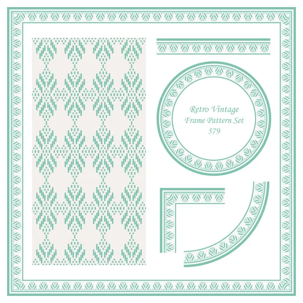 Vintage sınır Dikişsiz desen arka plan çarpı Çokgen onay satırı geometri, davet tebrik kartı veya Not şablonu tasarım için ideal çapraz ayarla.