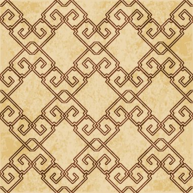 Retro kahverengi mantar doku grunge sorunsuz arka plan kontrol kare çapraz zinciri Kadraj