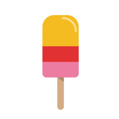 Renkli yaz buzlu şeker, lezzetli yaz tatlı serin tatlı