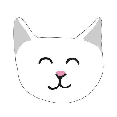 Sevimli kedicik kedi yüz kreş hayvan evde beslenen hayvan