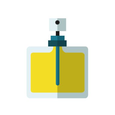 Zarif renkli karikatür vektör şişe