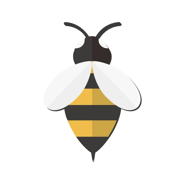 Przedszkola Natura Wektor Owada Pszczoły — Wektor stockowy