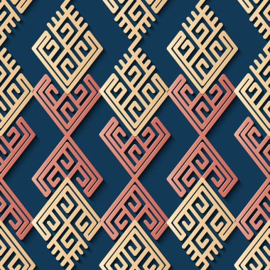 Sorunsuz kabartma heykel dekorasyon retro desen onay geometri sarmal çapraz çerçeve hat kafes. Tebrik kartı veya zemin şablon tasarımı için idealdir