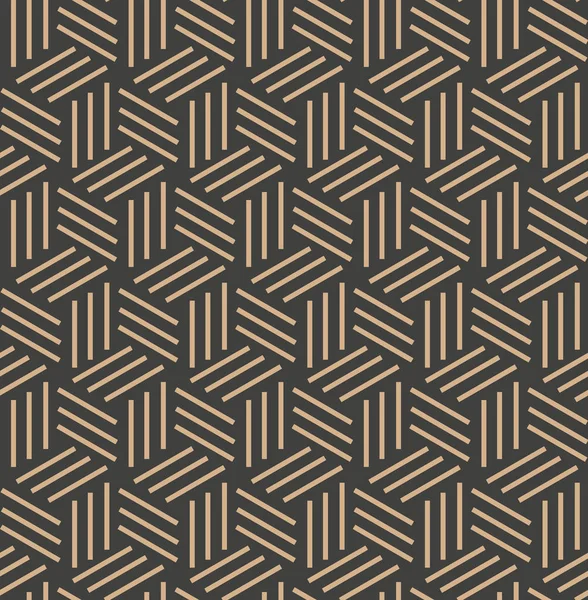 Vector Damassé Sans Couture Motif Rétro Fond Spirale Croix Triangle — Image vectorielle
