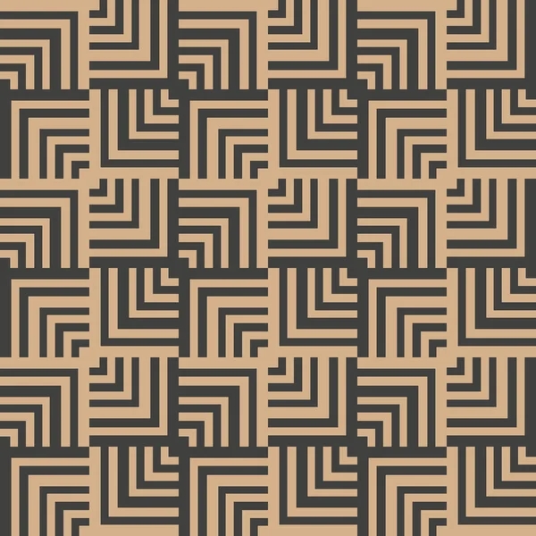 Vector Damasco Inconsútil Patrón Retro Fondo Espiral Vortex Geometría Cruz — Vector de stock