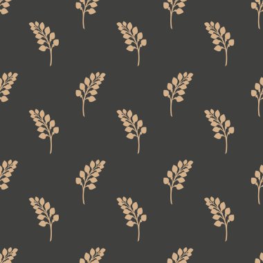 Vektör damasko Dikişsiz retro desen arka plan