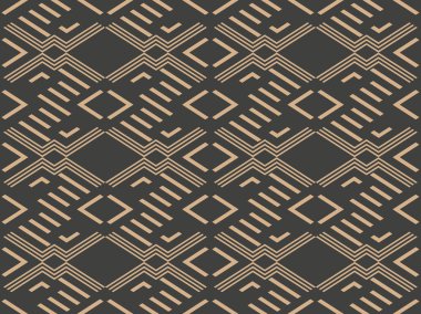 Vektör damasko Dikişsiz retro desen arka plan geometri Kadraj çapraz kontrol edin. Zarif lüks kahverengi tonlu tasarım duvar kağıtları, arka planında ve sayfa doldurmak için.