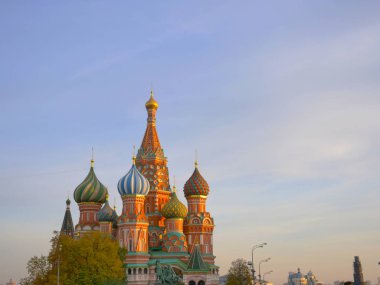Aziz Basil Katedrali, Kızıl Meydan Moskova Kremlin, Rusya.