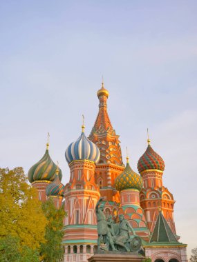 Aziz Basil Katedrali, Kızıl Meydan Moskova Kremlin, Rusya.