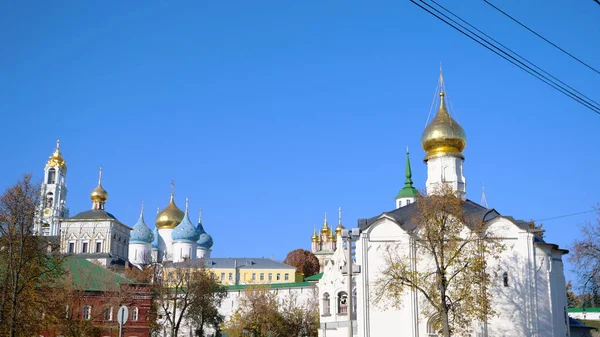 Conjunto Arquitectónico Trinidad Sergio Lavra Sergiev Posad Moscú Rusia Monasterio —  Fotos de Stock