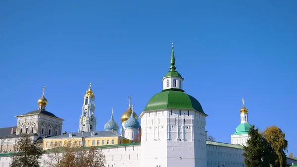 Arkitektoniska Ensemble Den Trinity Sergius Lavra Sergiev Posad Moskva Ryska — Stockfoto