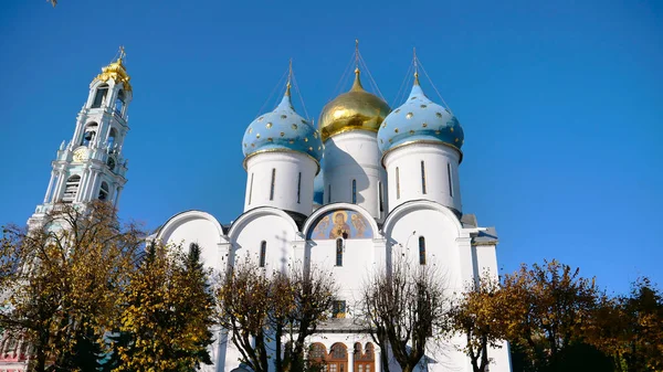 Conjunto Arquitectónico Trinidad Sergio Lavra Sergiev Posad Moscú Rusia Monasterio —  Fotos de Stock