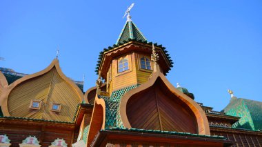 Kolomenskoye, Moskova Rusya, Moskova Rusya Çar Alexey Mikhailovich Sarayı.