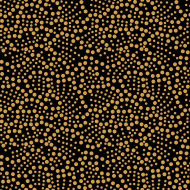Japon tarzı altın Dikişsiz desen arka plan görüntüsü rasgele yuvarlak nokta