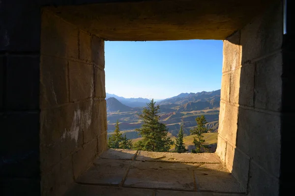 Όμορφη φύση τοπίο veiw του Qilian Mountain Scenic Ar — Φωτογραφία Αρχείου