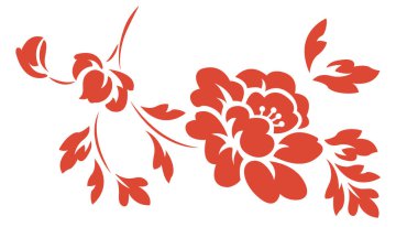 Doğuya özgü izole bir nesne botanik bahçe doğası şakayık çiçeği