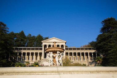 Lüks, Stone, Art, Travel, Park, Garden, Plant, Golden, Tree, Sea, Black, Old, Vintage, Tropical, Mimarlık, Building, City, Facade, Urban, Turizm, Avrupa, Rusya, Resort, History, Terk Edilmiş, Sanatoryum, Sochi, Ordzhonikidze