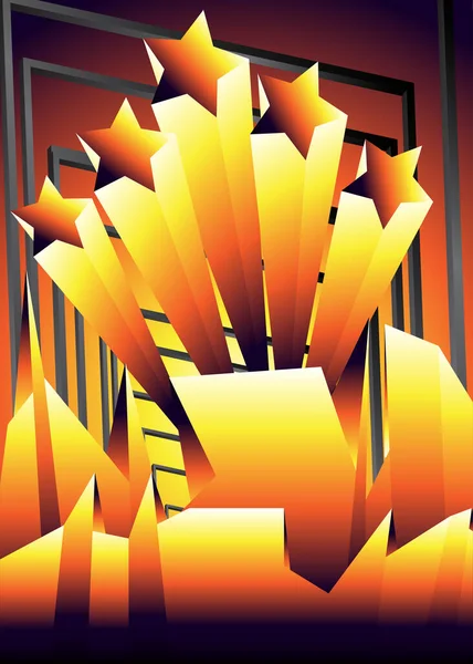 Современный Шаблон Плаката Геометрическими Узорами Абстрактный Дизайн Обложки Творческими Формами — стоковый вектор