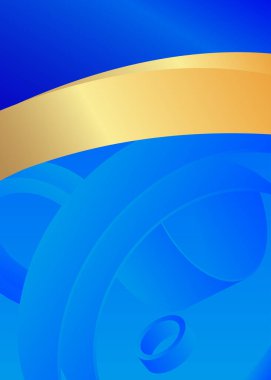 Mesaj panosu, metin ve mesaj tasarımı için eğri çizgileri olan modern grafik, soyut vektör illüstrasyonu.