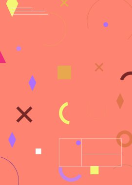 Minimum tasarımı olan bir arka plan. Pankartlar, kitap kapakları, posterler, ilanlar için soyut geometrik arkaplan.