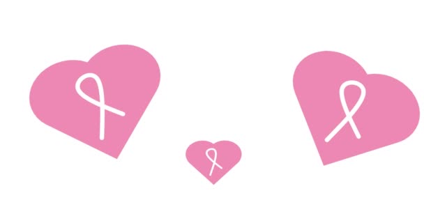 世界乳腺癌宣传日 — 图库视频影像