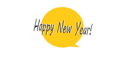 Mutlu yıllar 2021. Canlandırma