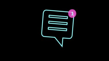 Birisinin uzun zamandır mesaj yazdığını hatırlatmak için içinde yavaş düşünen noktalar olan ani bir mesaj, e-posta veya kısa mesajın basit bir öğesi. Aşk mektubu.  