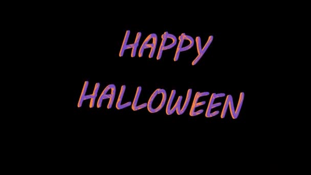 Vacanza Vacanza Festeggiamento Halloween — Video Stock