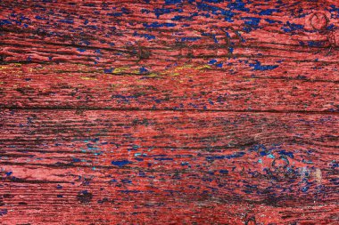 Boya soyma ile yaşlı ahşap tahta arka plan dokusu