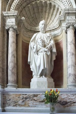 Aziz Peter ve Paul Archicathedral Basilica Ostrow Tumski Adası Poznan, Polonya.