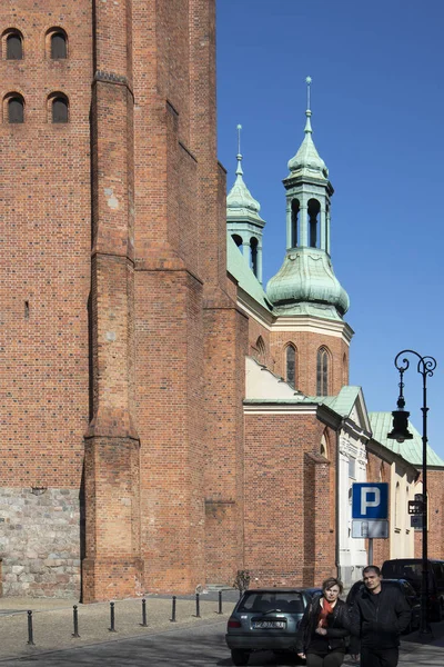 Aziz Peter ve Paul Archicathedral Basilica Ostrow Tumski Adası Poznan, Polonya.