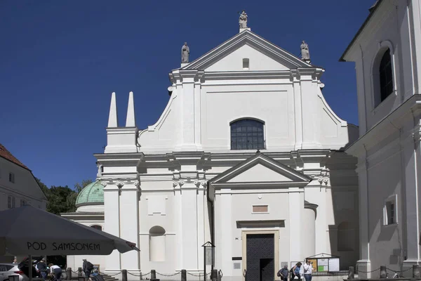 St. Hyacinth's Church is a Gothic building, formerly a church — Stock Photo, Image