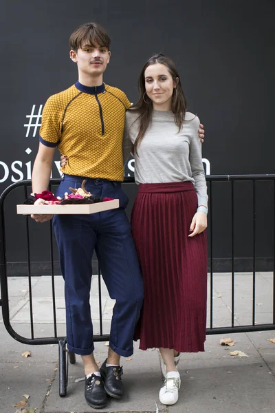 Londres Royaume Uni Septembre 2018 Des Gens Dans Rue Pendant — Photo