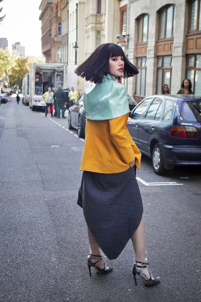 Londres Royaume Uni Septembre 2018 Des Gens Dans Rue Pendant — Photo