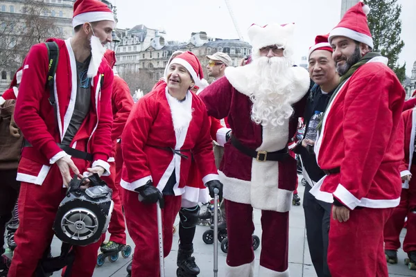 Londres Inglês Dezembro 2018 London Friday Night Skate London Reino — Fotografia de Stock