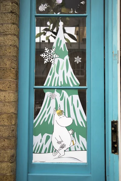 Londres Inglaterra Dezembro 2018 Moomin Shop Camden Market — Fotografia de Stock