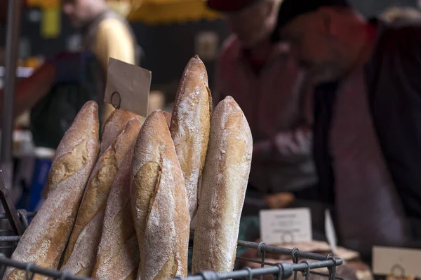 Baguettes Sale Borough Market — Stock Photo, Image