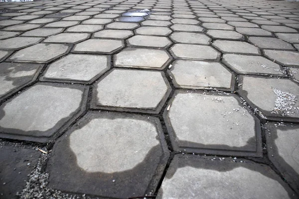 Texture. Fragment of a sidewalk — Stock Photo, Image