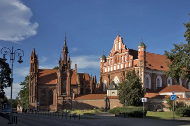 Aziz Anne'nin kilise ve kilise st. francis ve bernadine Ensemble Vilnius, Litvanya