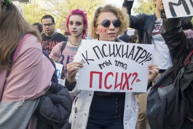 Moskova İşçi Bayramı Geçit Töreni