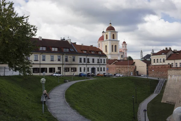 Bastionen av stadsmuren, renässansstil befästning i vilnius, Litauen — Stockfoto