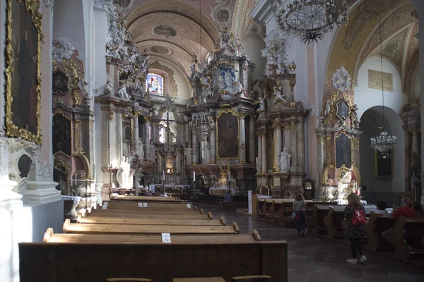 Rua Dominikonu. Igreja Dominicana do Espírito Santo — Fotografia de Stock