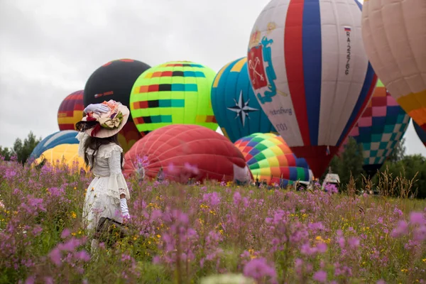 Pereslavl Zalessky Yaroslavl Region Russia July 2020 Aeronautics Festival Golden — Stock Photo, Image