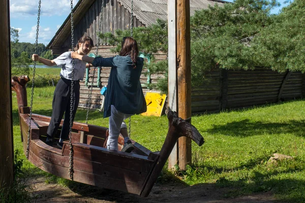 Uchma Yaroslavl Oblastı Rusya Temmuz 2020 Cassian Çölü Uchemskiy Müzesi — Stok fotoğraf